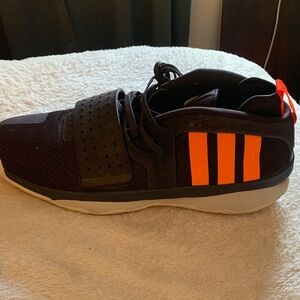 adidas Dame 8 EXTPLY Aurora Black Orange IF1512 - MEN'S SIZE 19 - RARE BIG SIZE